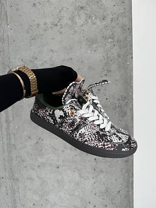 Жіночі Кросівки Adidas Samba x Wales Bonner Snakeskin Brown / Адідас Самба Уельс Боннер Снейкскін Коричневі, фото 1