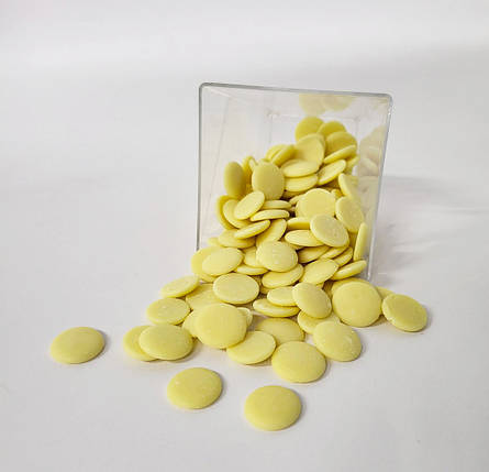 Бельгійський шоколад білий Zephyr 34%, Barry Callebaut, 100 грам, фото 2