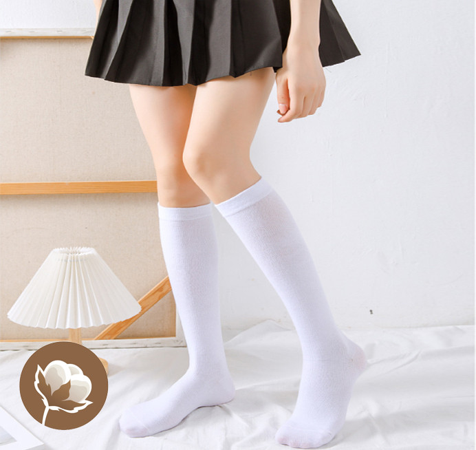 Гольфи безрозмірні білі заколінки дитячі