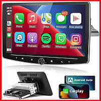 Универсальная магнитола 4/64Gb с поворотным экраном на 360 градусов Магнитола с CarPlay на Android 13