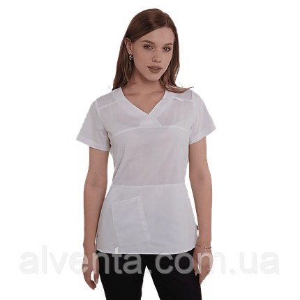 Медична куртка Селеста БІлий (легка тканина), фото 1