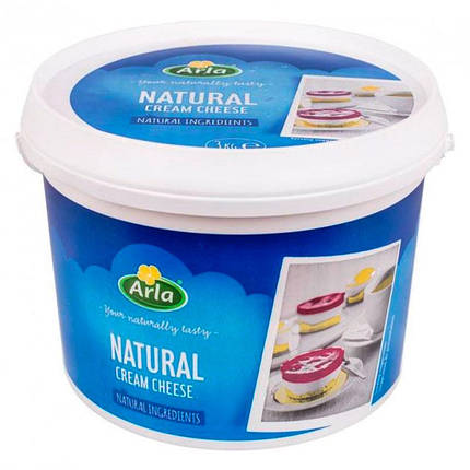 Сир Крем чіз Cream cheese Arla 3 кг, фото 1