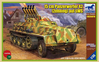 15cm Panzerwerfer 42 [Zehnling] auf sWS 1/35 BRONKO 35070