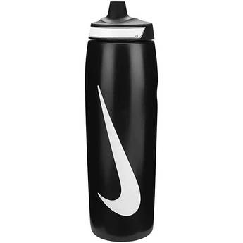 Пляшка для води Nike REFUEL BOTTLE 32 OZ 946 мл чорна N.100.7667.091.32, Чорний, Розмір (EU) — 1SIZE