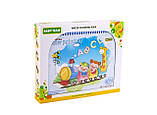 Книжечка-розмальовка водна Паровозик 36+ Baby team Різні кольори, фото 9