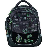 Рюкзак шкільний для хлопчика Kite Education 700 Fox Rules 38*28*16см чорний