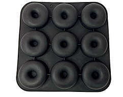 Силіконова форма Пончики на 9 шт.