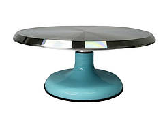 Стійка для торта обертова металева ГОЛУБА (має дефекти)