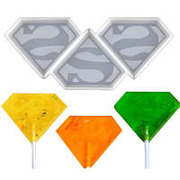 Форма для льодяників Супермен