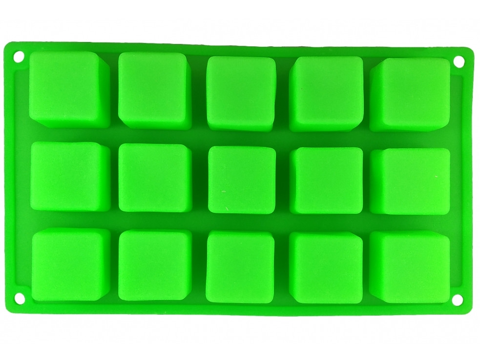 Форма силіконова Кубики 15 шт., фото 1