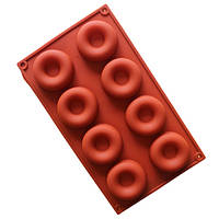 Форма силіконова Пончик (Квіт в асортименті)