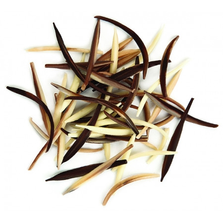 Шоколадний декор Мармурова локшина (100 грамів), фото 1