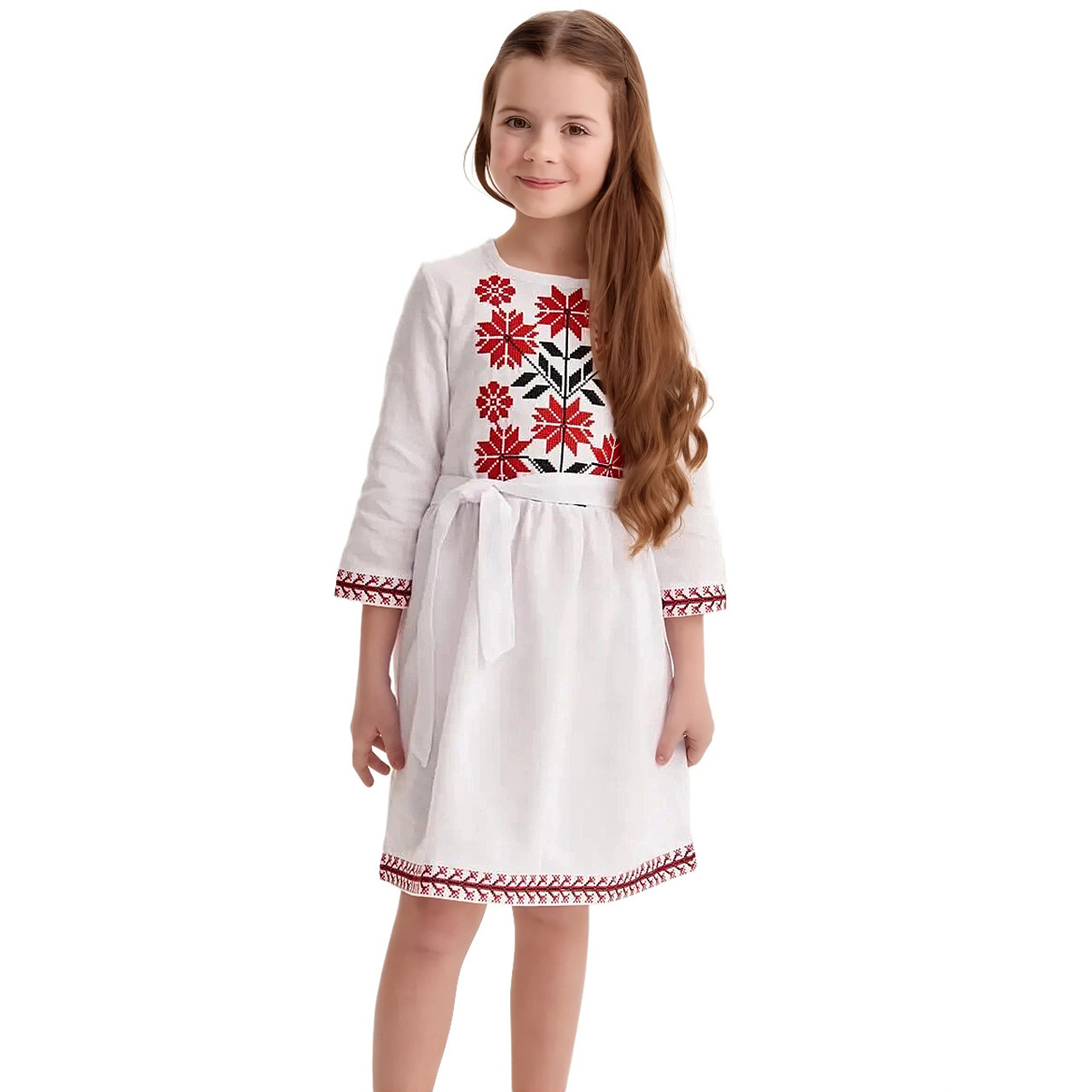 Вишита сукня для дівчинки Вікторія під замовлення маломірка