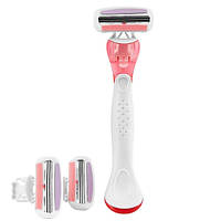 Бритва жіноча зі змінними касетами (3 шт.)