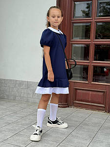 Сукня дитяча з костюмки, комфортна, зручна, стильна