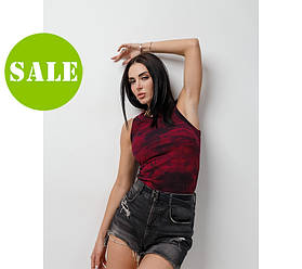 Облягаюча майка тай-дай "Ripple" оптом | Норма | Розпродаж моделі