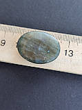 Лабрадор овал камінь без оправи. Кабошон натуральний лабрадор 25*19*8 мм. Індія., фото 7
