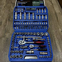 Универсальный набор инструментов из 108 предметов из хромованадиевой стали в пластиковом кейсе рр