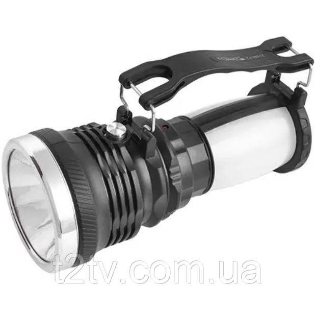 Ліхтар світлодіодний акумуляторний Stenson ME-4515 1W+30LED, чорний, фото 1