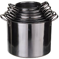 Популярний! Набір каструль з кришками A-Plus 0749, 14 предметів - Краща якість тільки на Nukleon.com.ua