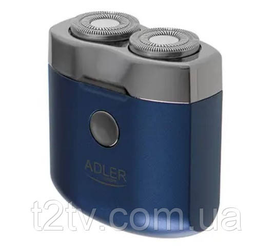 Бритва дорожня Adler AD 2937 з USB, синя, фото 1