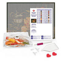 Набір з алмазною мозаїкою "Синій мустанг" 30х40см [tsi273174-TSI], фото 2