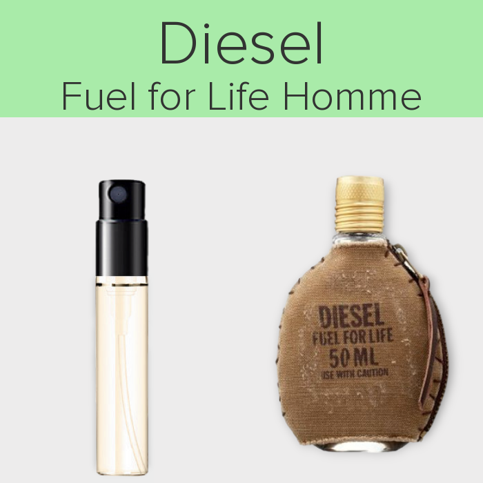 Зразок парфумів 3мл. Аромат схожий з Diesel Fuel for Life Homme