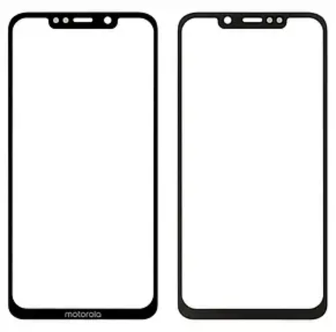 Скло дисплея (для переклеювання) Motorola XT2159 Moto E40/XT2158-6 Moto E30, чорне, з OCA-плівкою, оригінал, фото 1