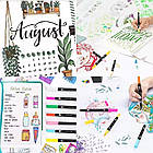 Маркери для малювання акварельні 60 штук, Маркери набір для скетчингу, Фломастери для малювання в сумці, фото 6