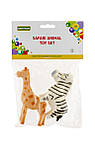 Набір іграшок "Тварини сафарі" Зебра та Жирафа 2 шт 36+ Baby team Різні кольори, фото 2