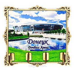 Дерев'яна ключниця "Донецьк: Донбас Арена вдень"
