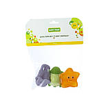 Набір іграшок для ванни "Забавні звірятка" Морські мешканці 3 шт 6+ Baby team Різні кольори, фото 3