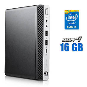 Неттоп HP EliteDesk 800 G5 USFF/ Core i5-9400T/ 16 GB RAM/ 512 GB SSD/ UHD 630, фото 1