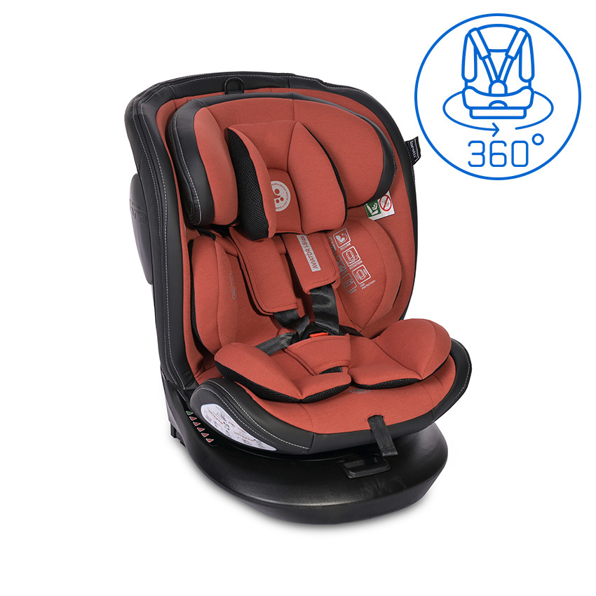 Автокрісло Lorelli Aviator + sps + isofix (0-36 кг) Ginger
