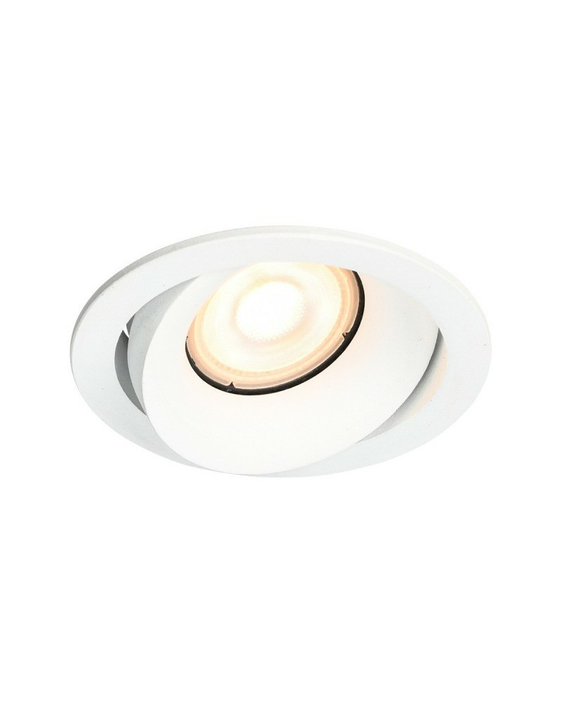 Точковий світильник Italux DL-26260-GU10-WH Oker GU10 1x10W IP20 Wh, фото 1