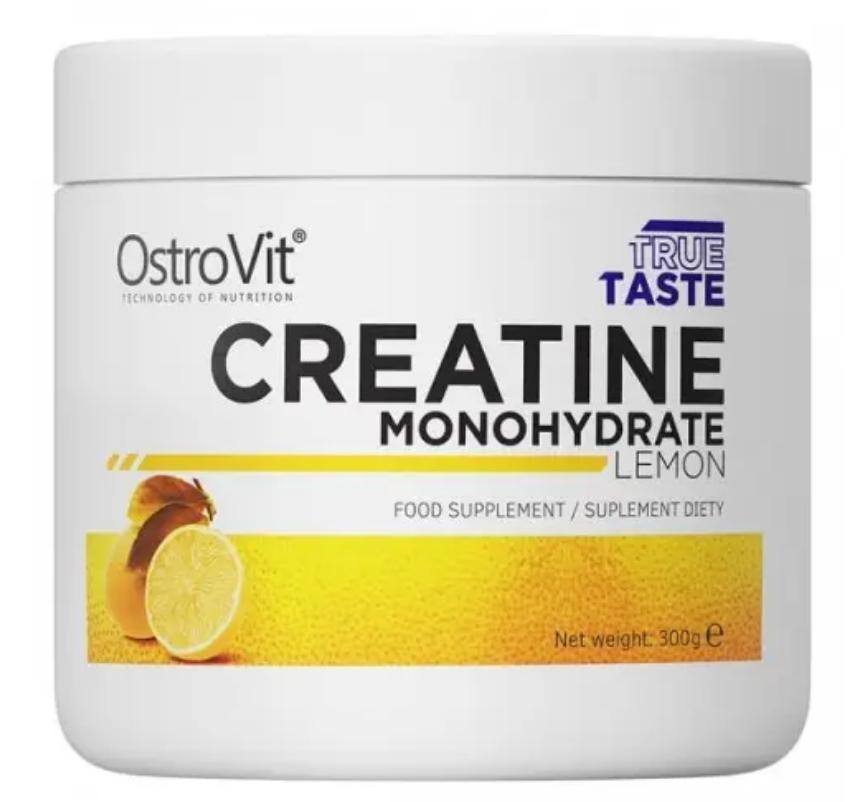 Креатин моногідрат OstroVit CREATINE 300 грамів зі смаковими добавками