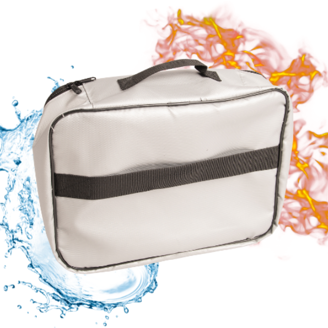 Водонепроникна та вогнестійка сумка-органайзер для документів, 37*27*10 см, фото 1