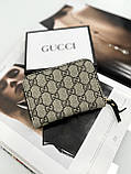Гаманець Gucci жіночий Гуччі чорний міні, фото 3