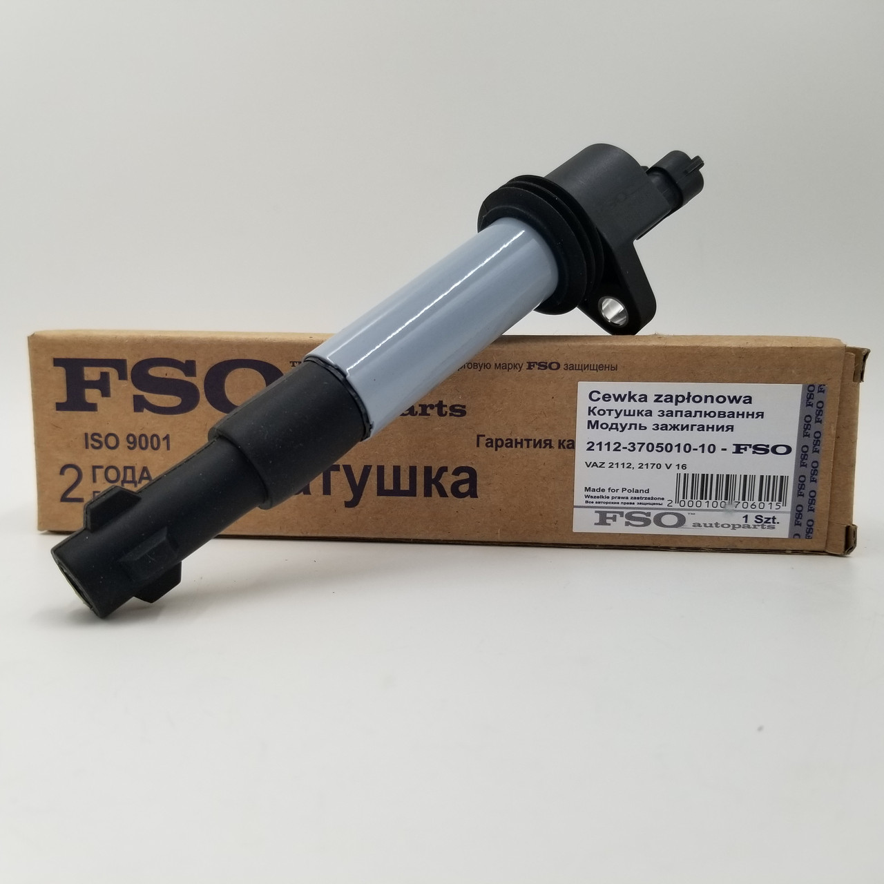Катушка зажигания ВАЗ 2170, 2112 индивидуальная FSO Польша 3705010-10 ...
