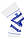 Наколінник Power System PS-6008 Knee Support Pro Blue/White (1шт.) S/M, фото 3
