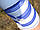Наколінник Power System PS-6008 Knee Support Pro Blue/White (1шт.) S/M, фото 9