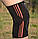 Наколінники Power System PS-6021 Knee Support Evo Black/Orange (пара) M, фото 7