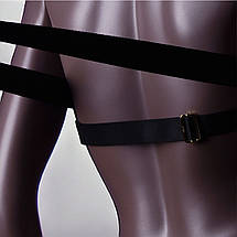 Комплект Поні UPKO портупея та упряж з кляпом, чорний, фото 3