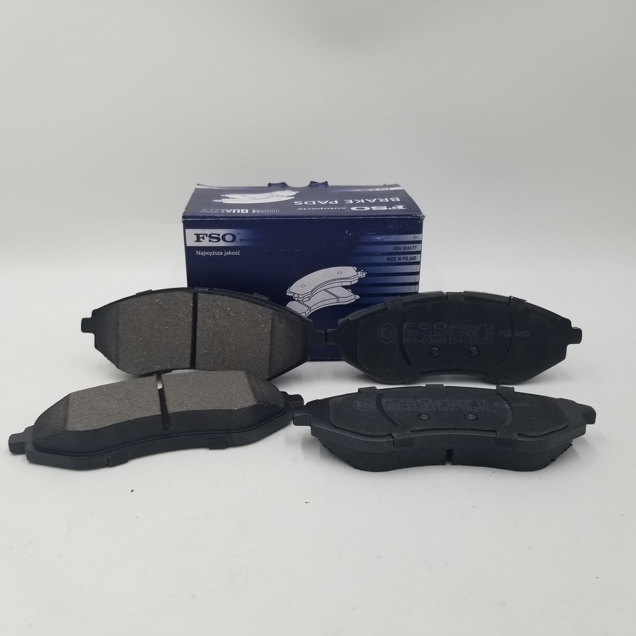 Колодки гальмівні передні Авео FSO Польша 96534653