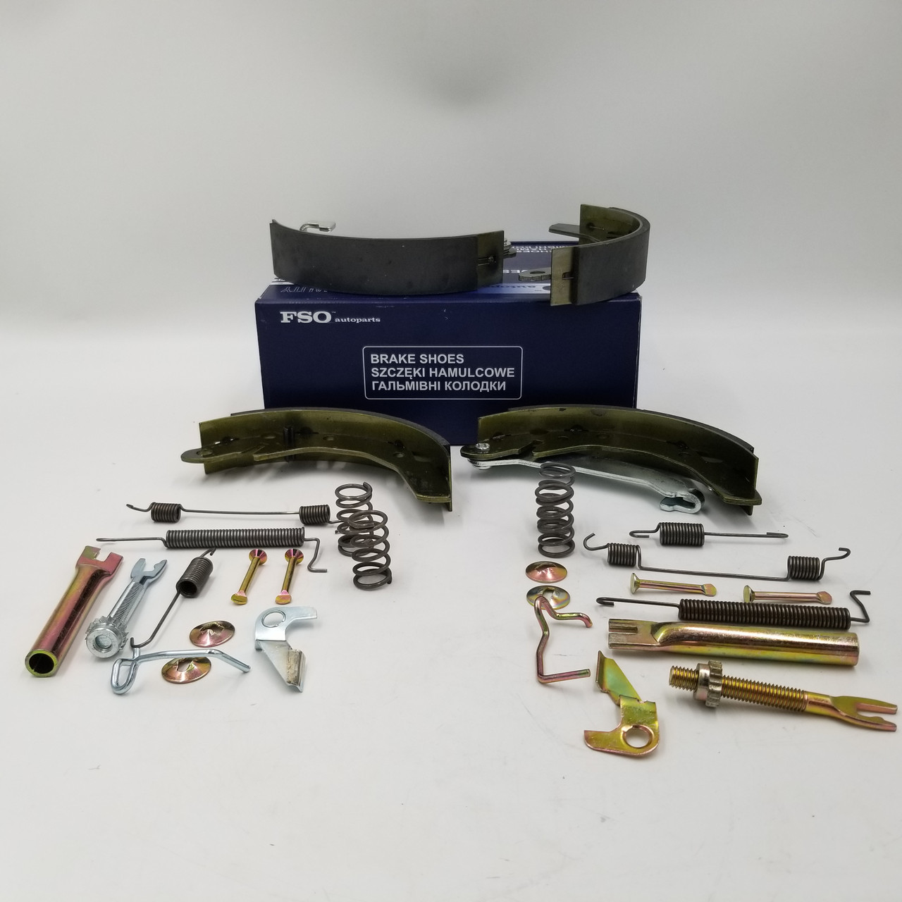 Колодки гальмівні задні Матіз з ремкомплектами FSO Польша 96268686