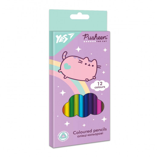 Олівці Yes Pusheen 12 кол