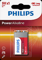 Батарейка Philips Power Alkaline 6LR61 (крона)