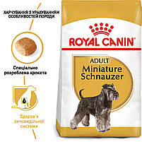 Сухий корм для дорослих собак породи цвергшнауцер ROYAL CANIN SCHNAUZER ADULT 7,5 кг, 7,5 кг, фото 2