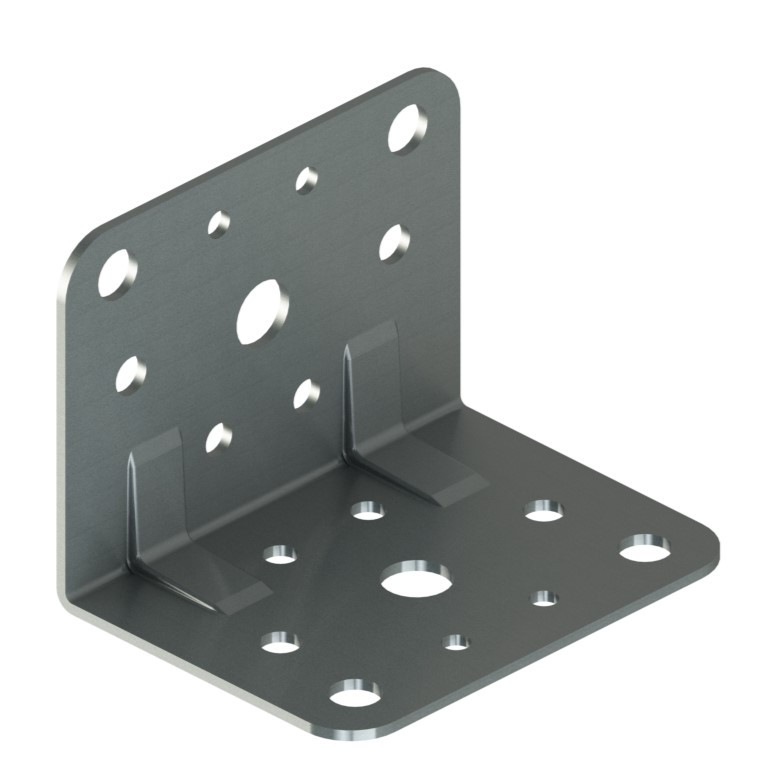 Куточок перфорований посилений (67х67х90х2,5мм) ТМ "KOLCHUGA" (Кольчуга) (40305325)