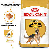 Корм для дорослих собак породи Німецька Вівчарка ROYAL CANIN GERMAN SHEPHERD ADULT 11.0 кг, 11 кг, фото 2